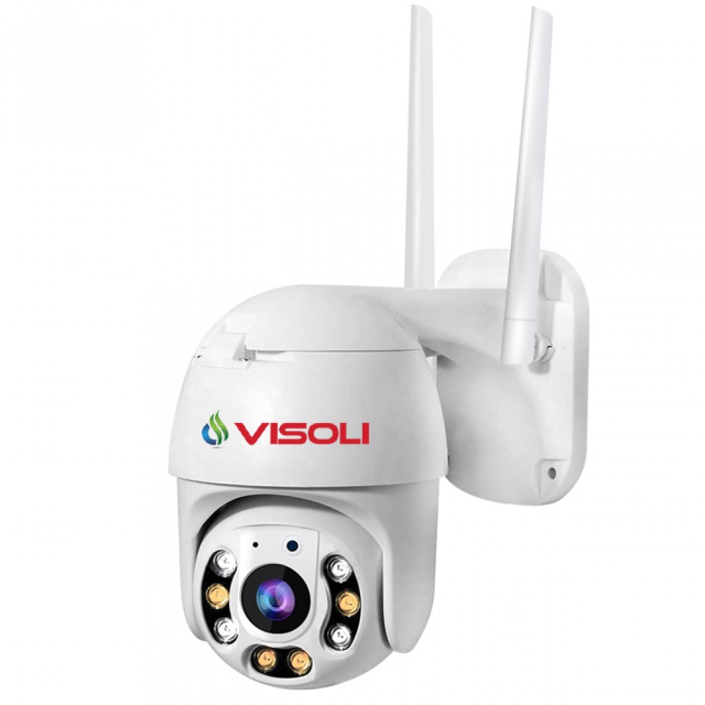 Camera de supraveghere WIFI Visoli® QW25-5, 5MP Lentile